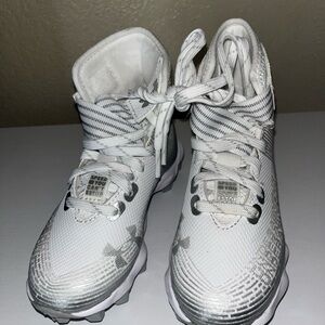 Under Armour White and Gray athletic